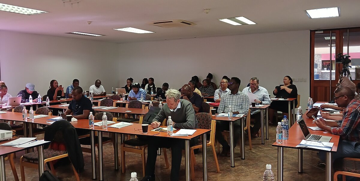 Audience during the Public Dialogue on the role of the Media