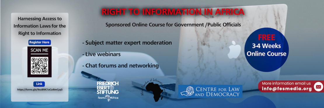 Online Course - Right to Information in Africa