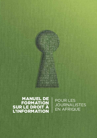 Manuel de formation sur le droit à l'information