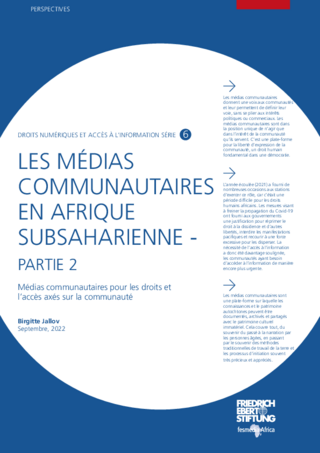 Les médias communautaires en Afrique Subsaharienne - partie 2