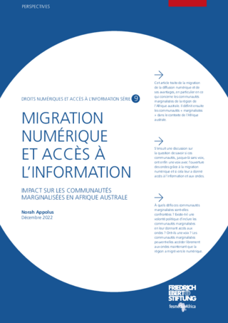 Migration numérique et accès à l'information